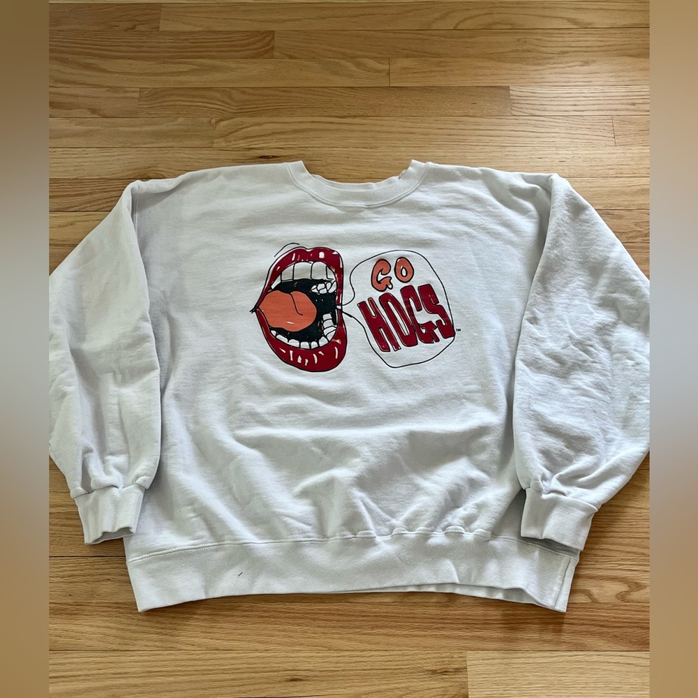 Vintage Go Hogs Crewneck